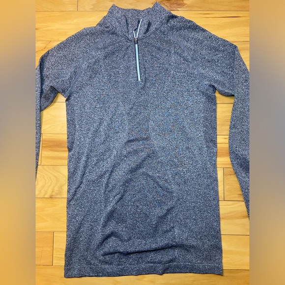 ZYIA Active Performance 1/4 Quarter Zip Jacket Fog Grey Sz Med - Picture 4 of 9